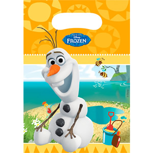 Disney Frozen Olaf uitdeelzakjes 6 stuks