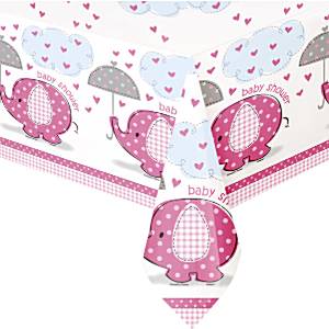 umbrellaphants roze tafelkleed